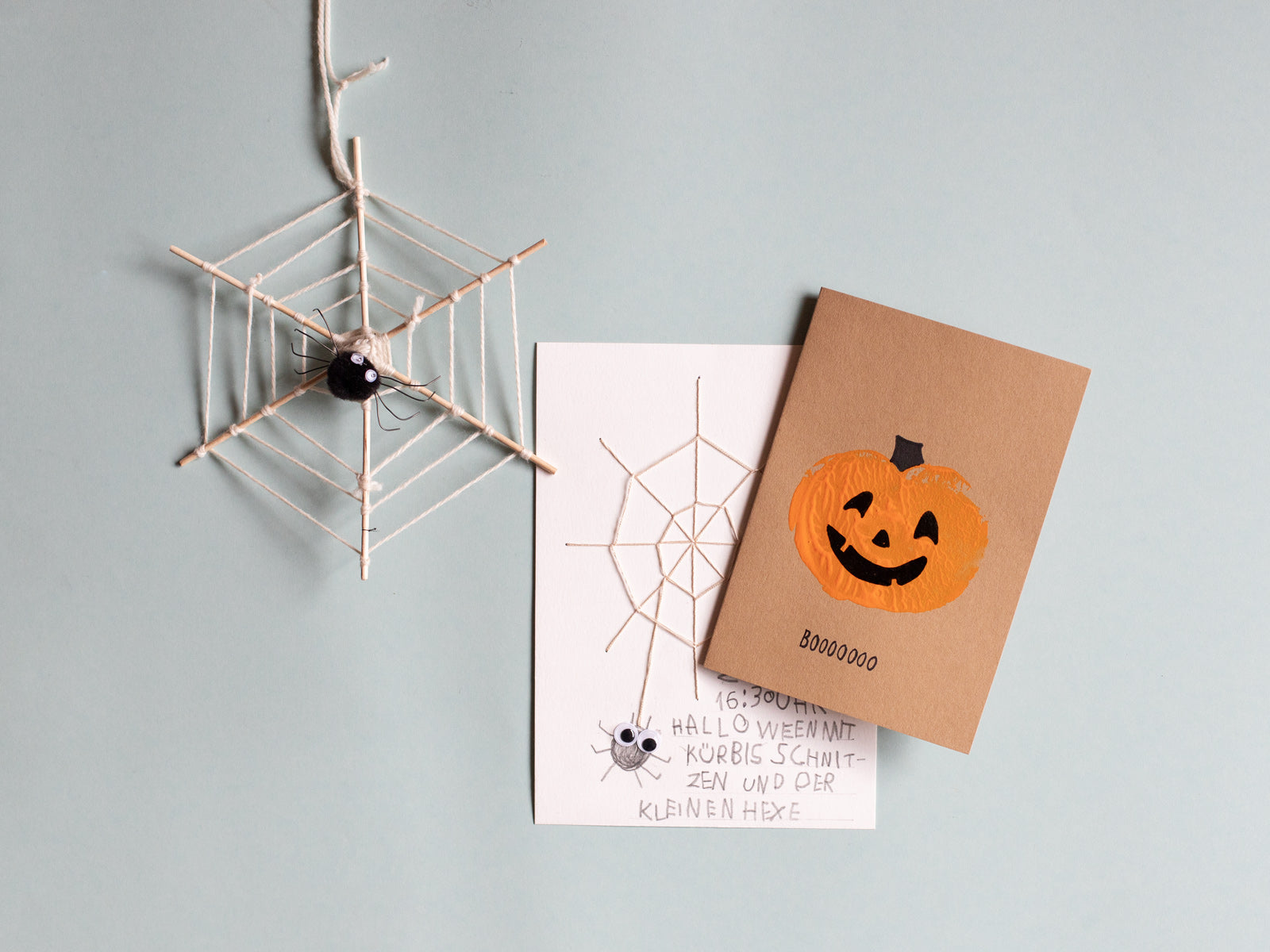 Halloween Einladungskarten DIY
