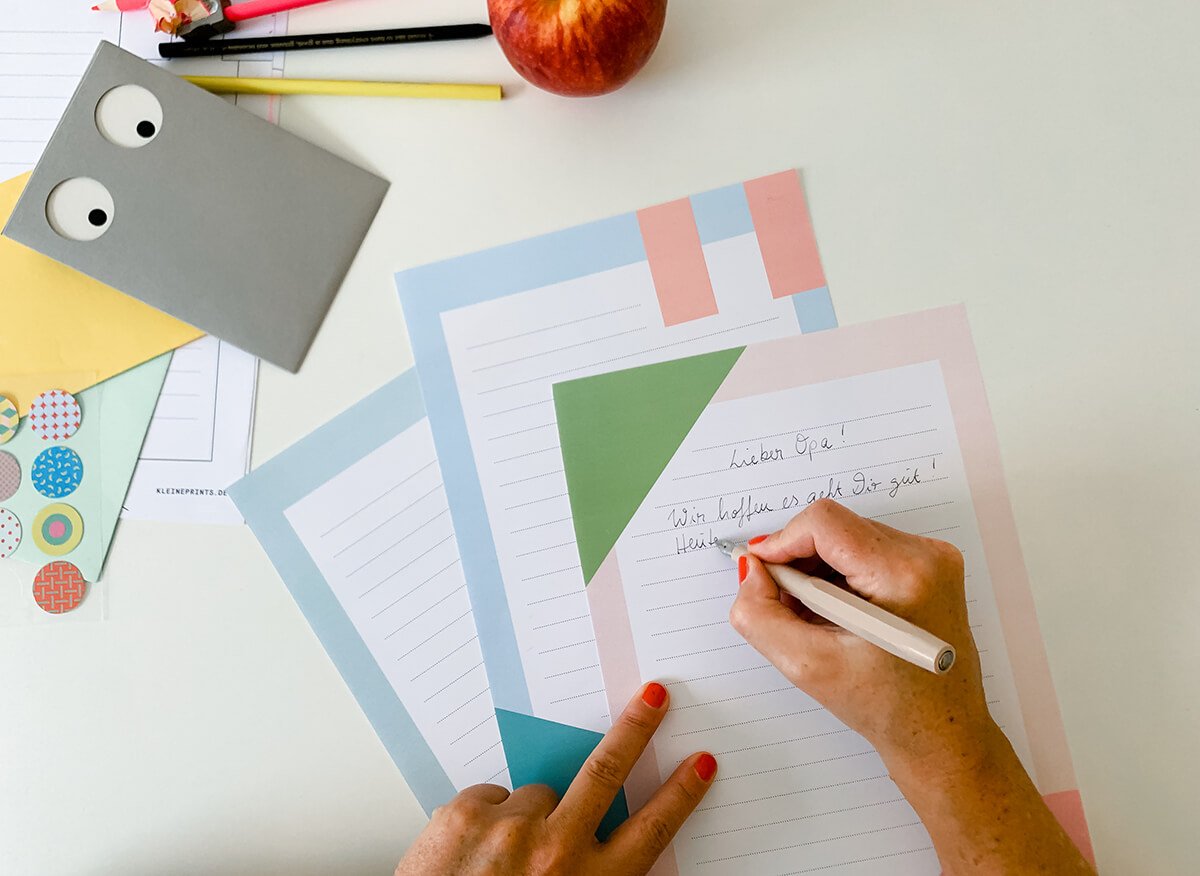 Für mehr Liebesbriefe: Das Kleine Prints Briefpapier zum Download — Kleine Prints