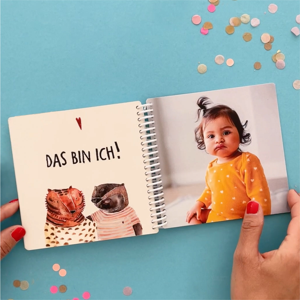 ICH-Buch "Halfbird" für Kita & Krippe — Kleine Prints
