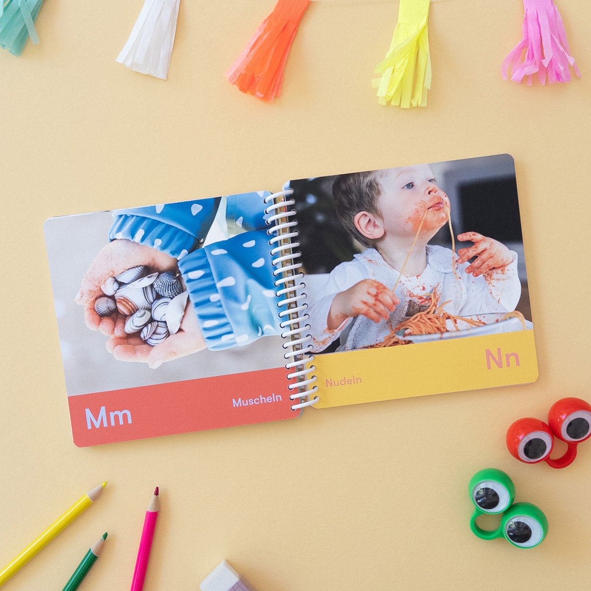 ABC Fotobuch für Kinder online gestalten — Kleine Prints