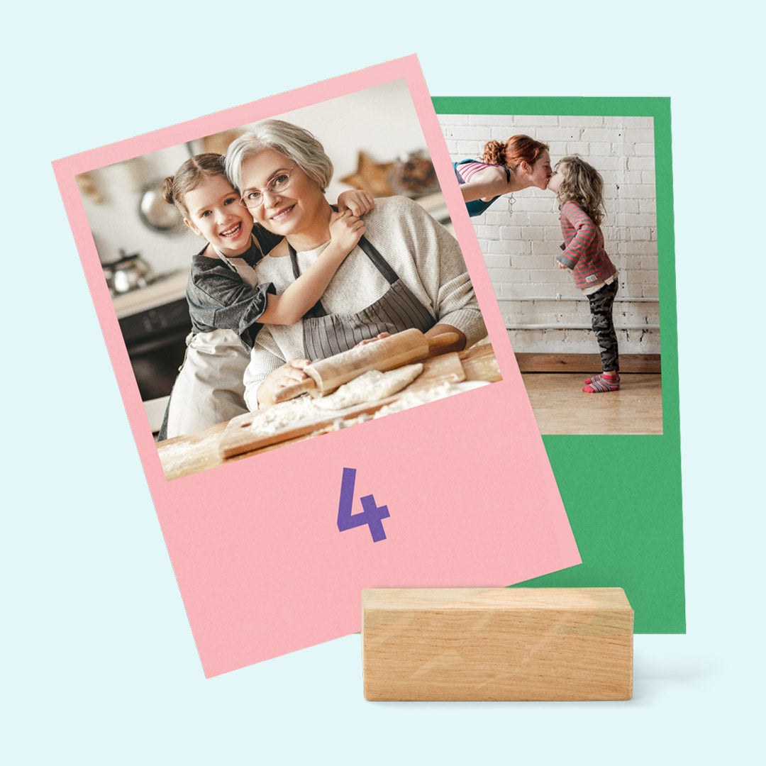 Adventskalender mit Fotos selbst gestalten — Kleine Prints