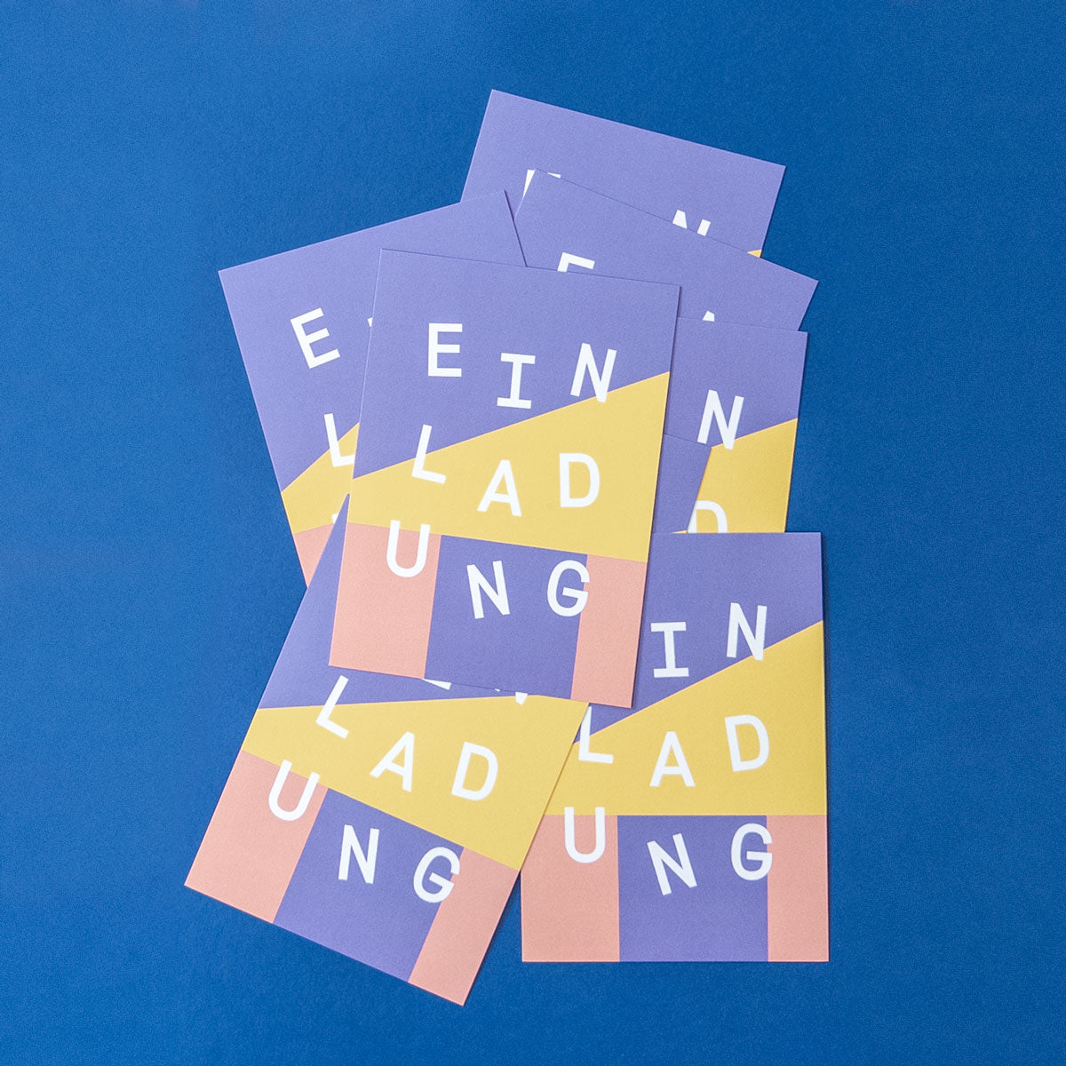 Kartenset EINLADUNGSKARTEN