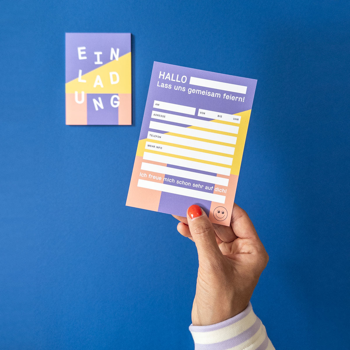 Kartenset EINLADUNGSKARTEN