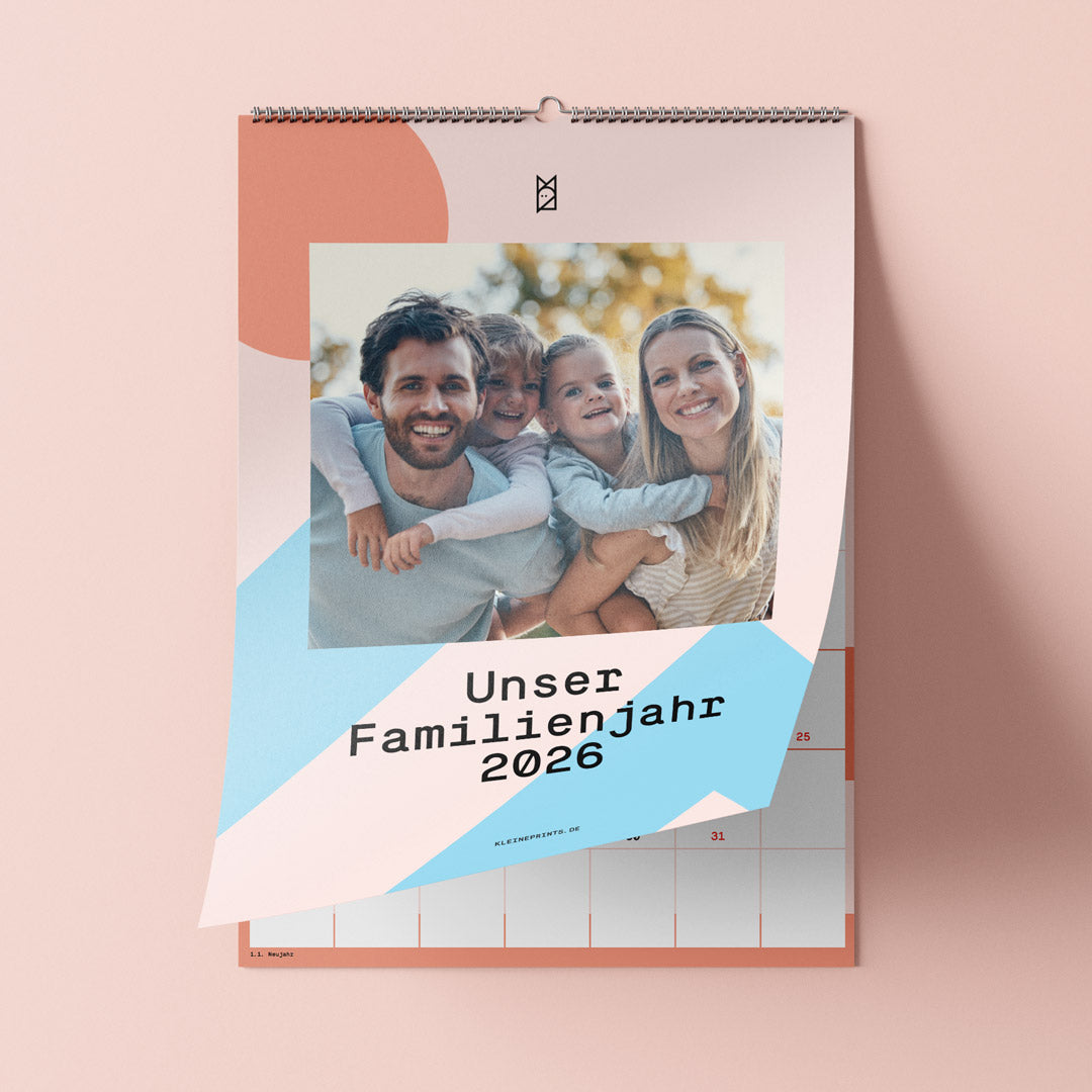 Familienkalender mit Fotos