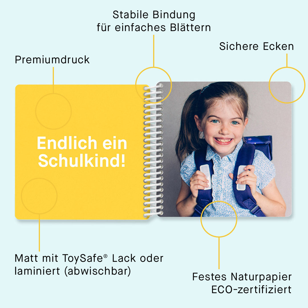 Fotobuch für Kinder "Hallo Schule"