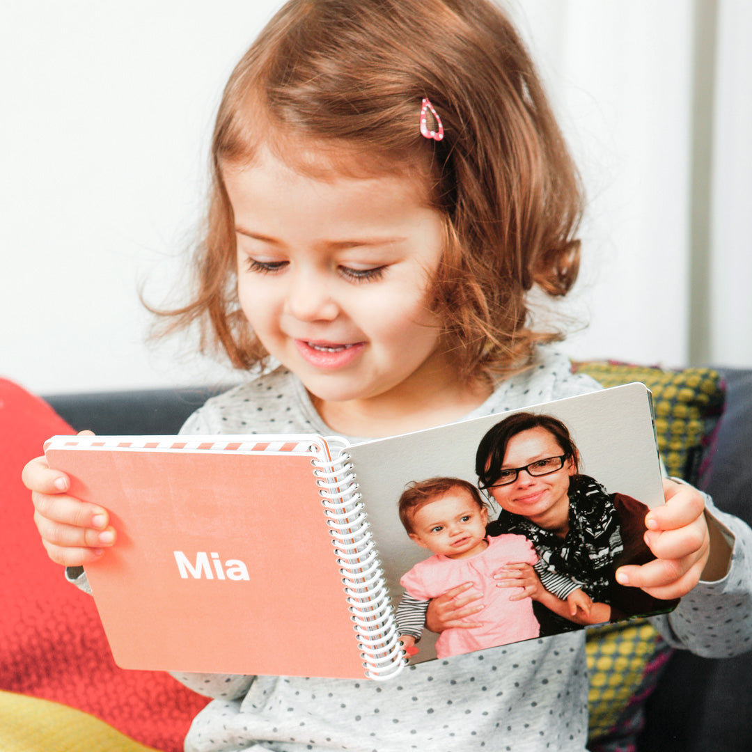 Kinder Fotoalbum für Mädchen – personalisiertes Fotobuch – Kleine Prints