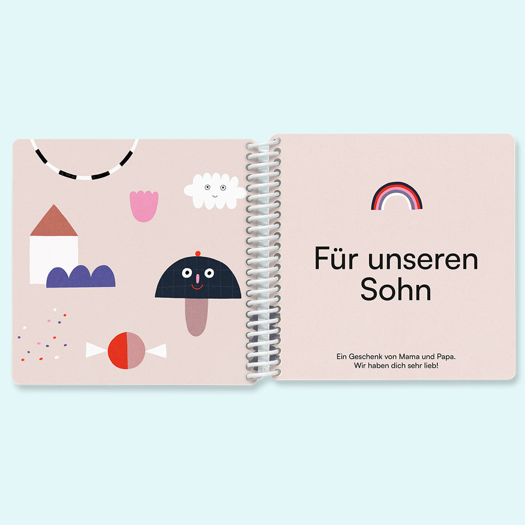 Fotobuch für Kinder "Boysngirls" mit dicken Pappseiten und stylischen Illustrationen — Kleine Prints