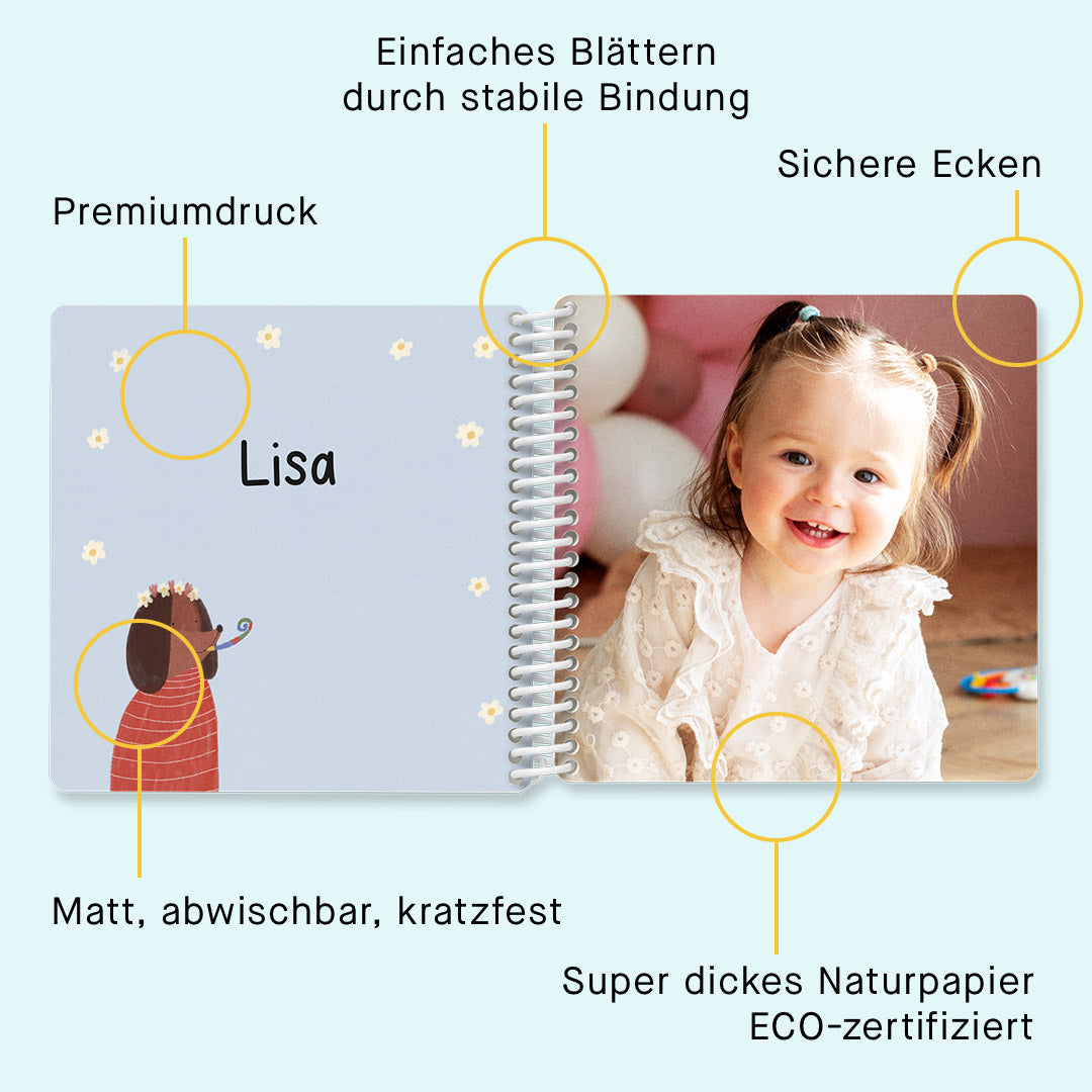 Fotobuch für Kinder Lieblingsstück-Edition "Geburtstag" x Gretas Schwester