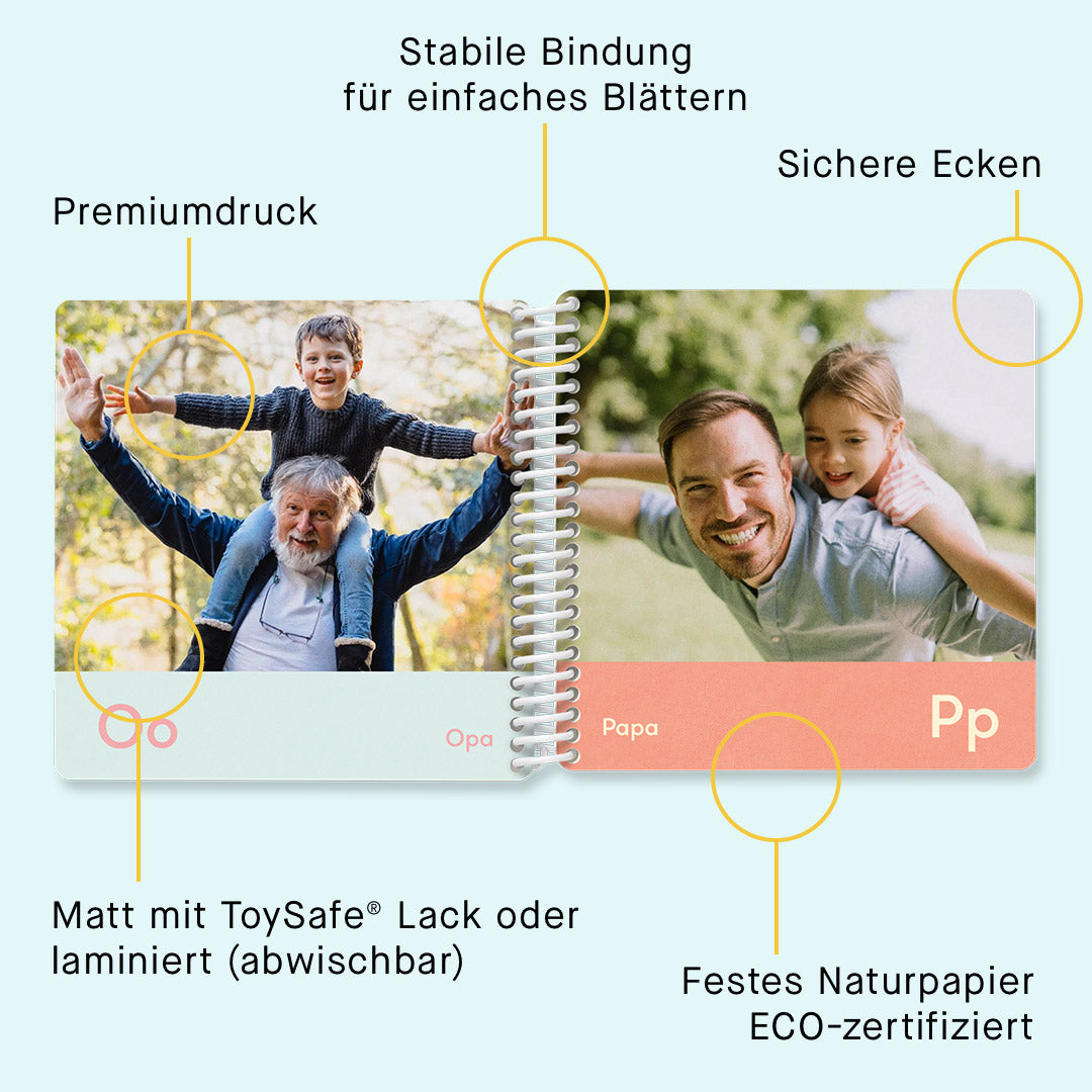 Fotobuch für Kinder "Mein ABC Buch"