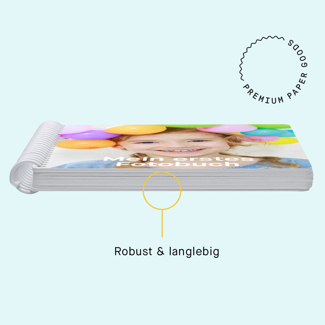 Robustes Fotobuch für Kleinkinder – Kindergarten & Kita – Kleine Prints