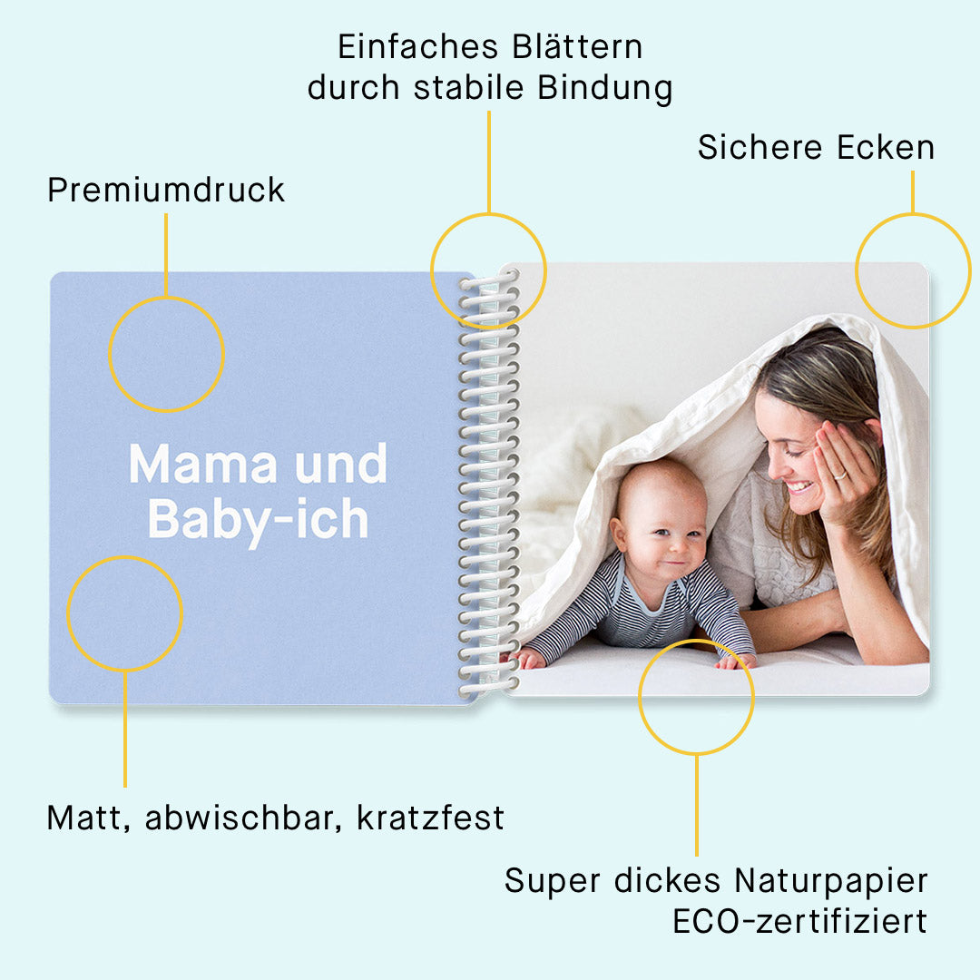 Fotobuch für Kinder "Mama und ich"