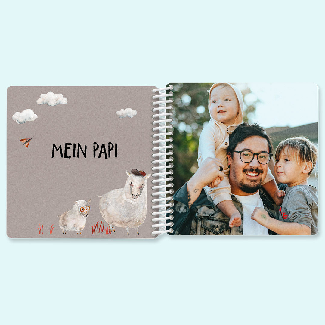 Fotobuch für Kinder und Babys im HALFBIRD Design — Kleine Prints