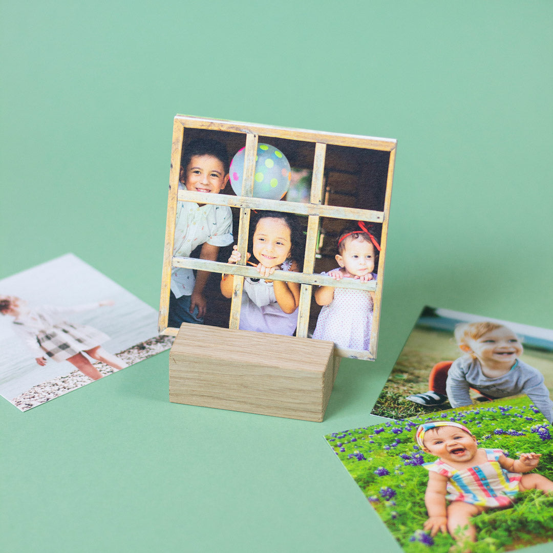 Quadratische Fotoprints mit Fotohalter Bild 2