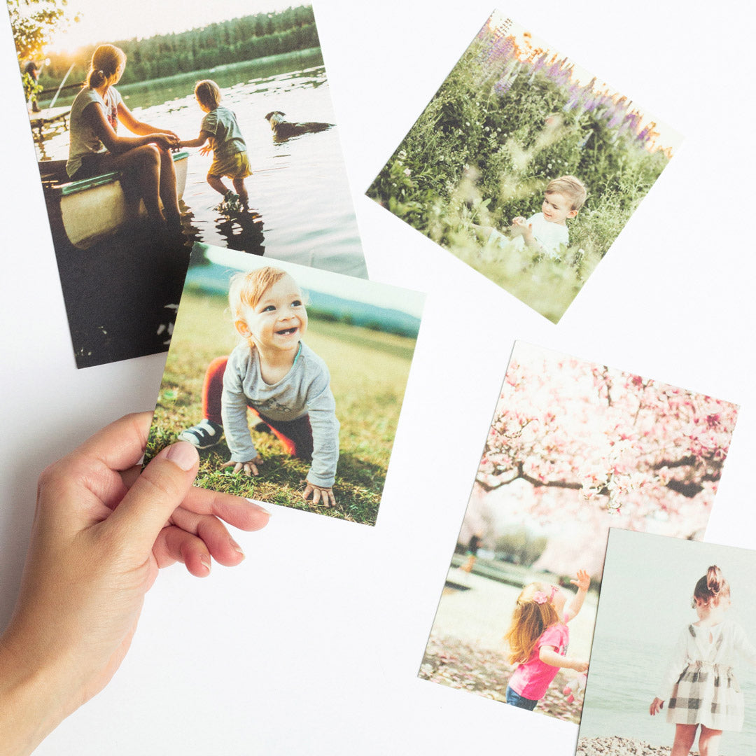 Quadratische Fotoprints mit Fotohalter Bild 1