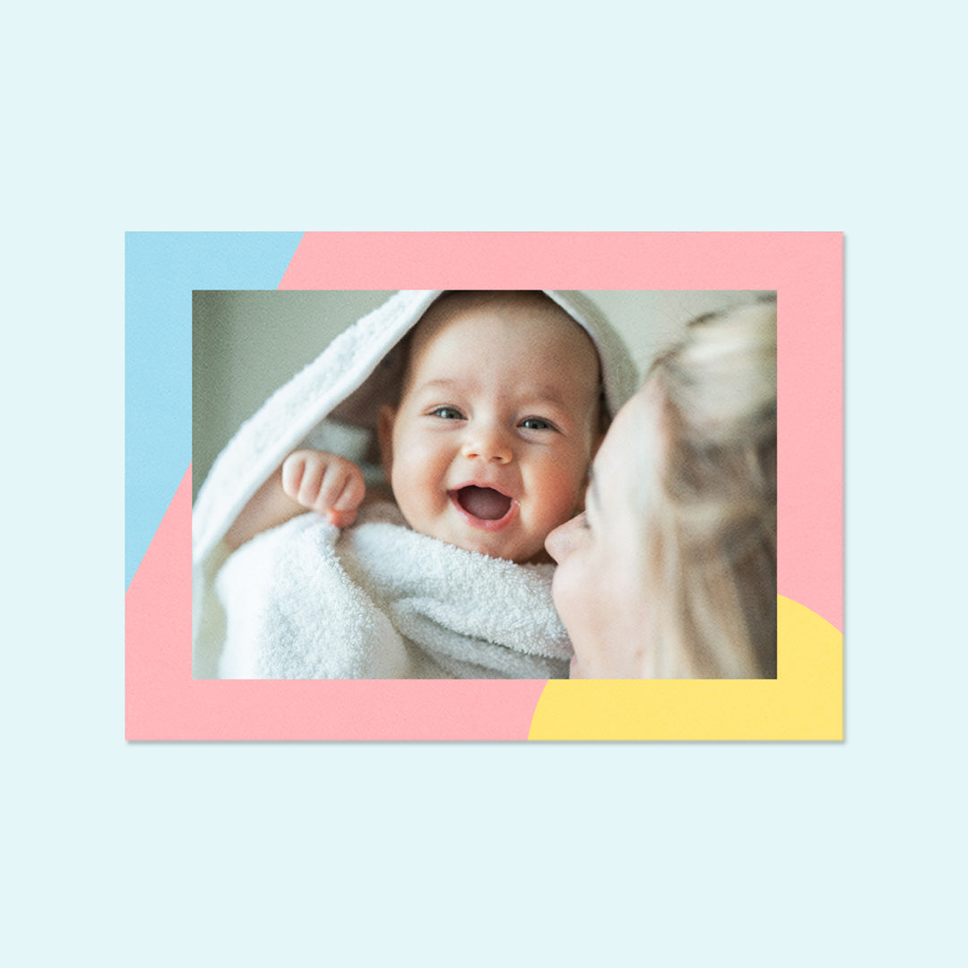 Geburtskarte Kleine Prints