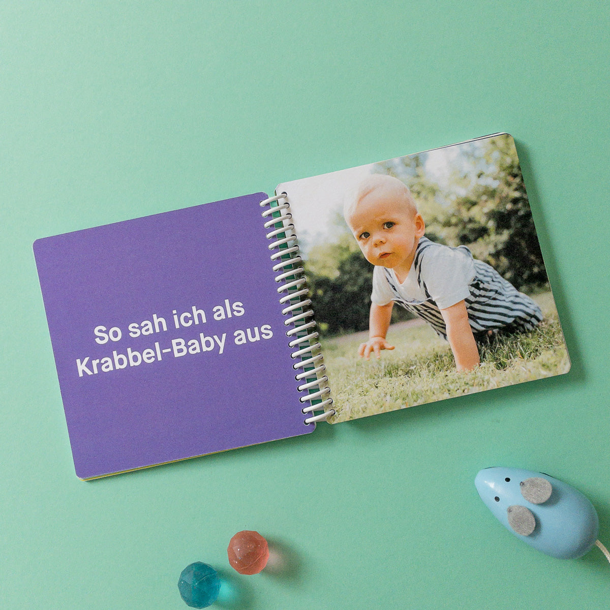 Ich Fotobuch für Kinder: Perfekt zum Krippenstart — Kleine Prints