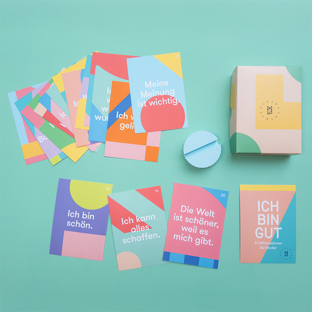 Kartenset ICH BIN GUT –Affirmationen für Kinder
