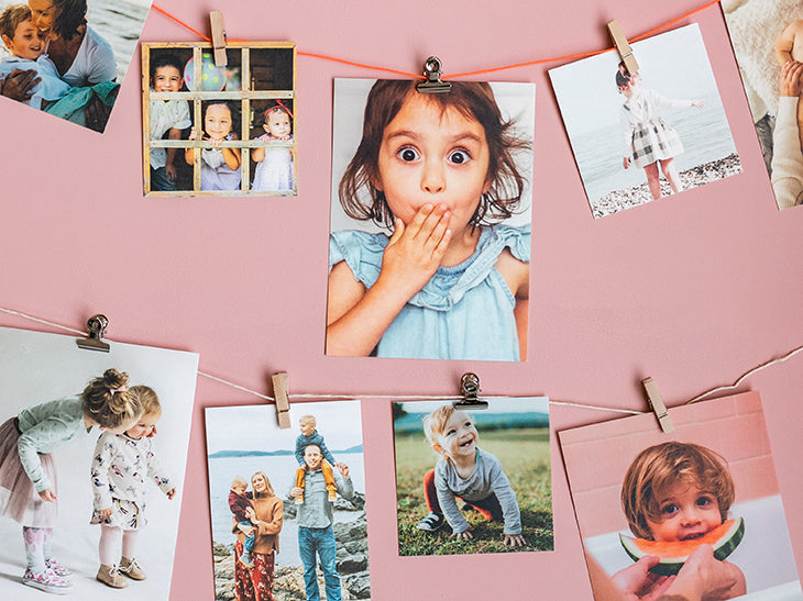 Fotoabzüge in 3 Formaten auf mattem Naturpapier — Kleine Prints