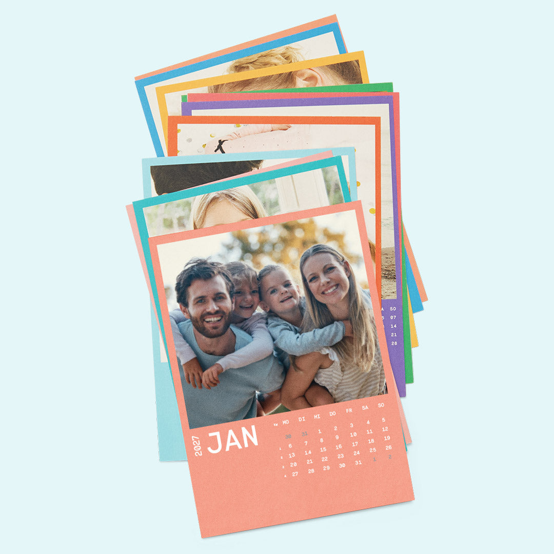 Personalisierter Tischkalender