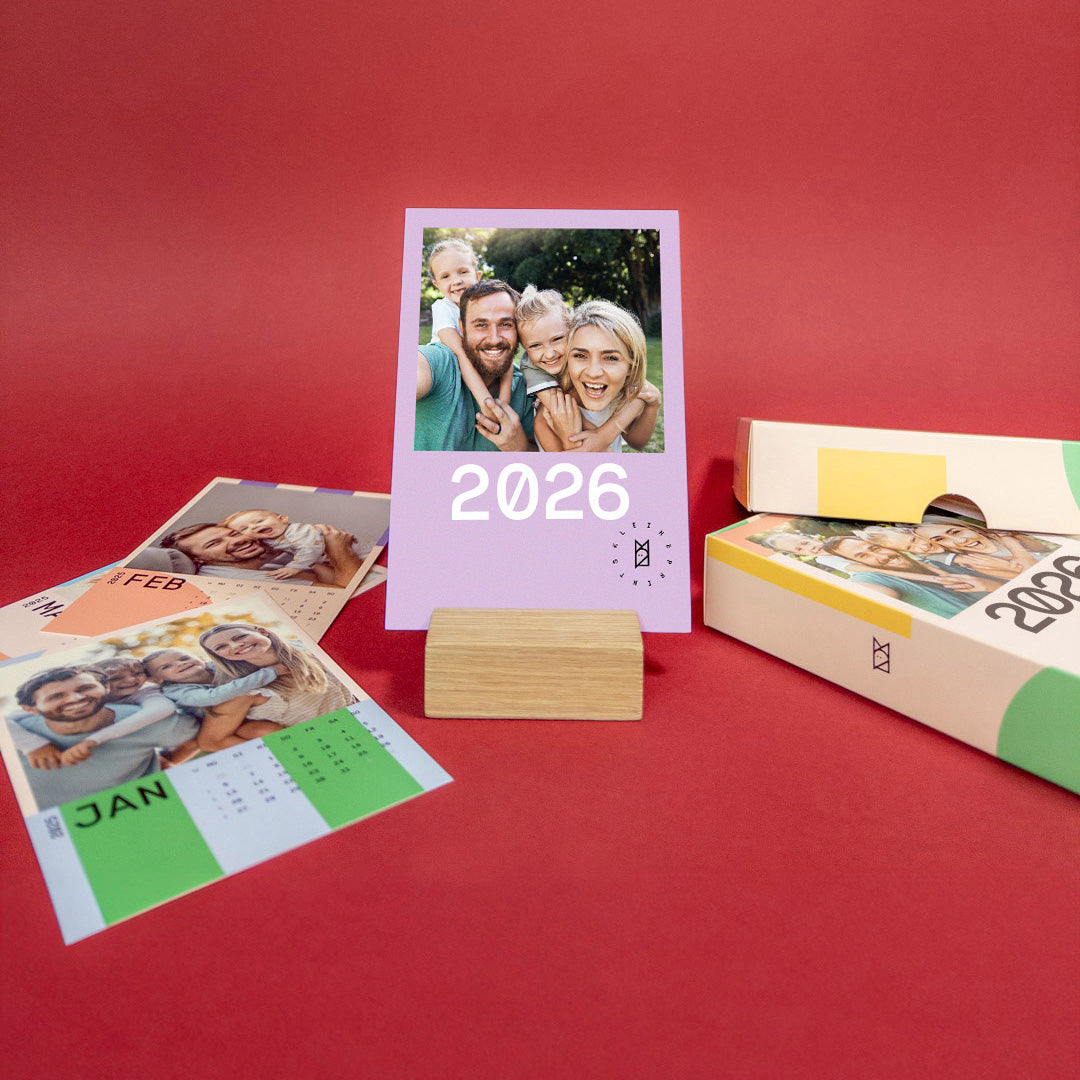 Personalisierter Tischkalender
