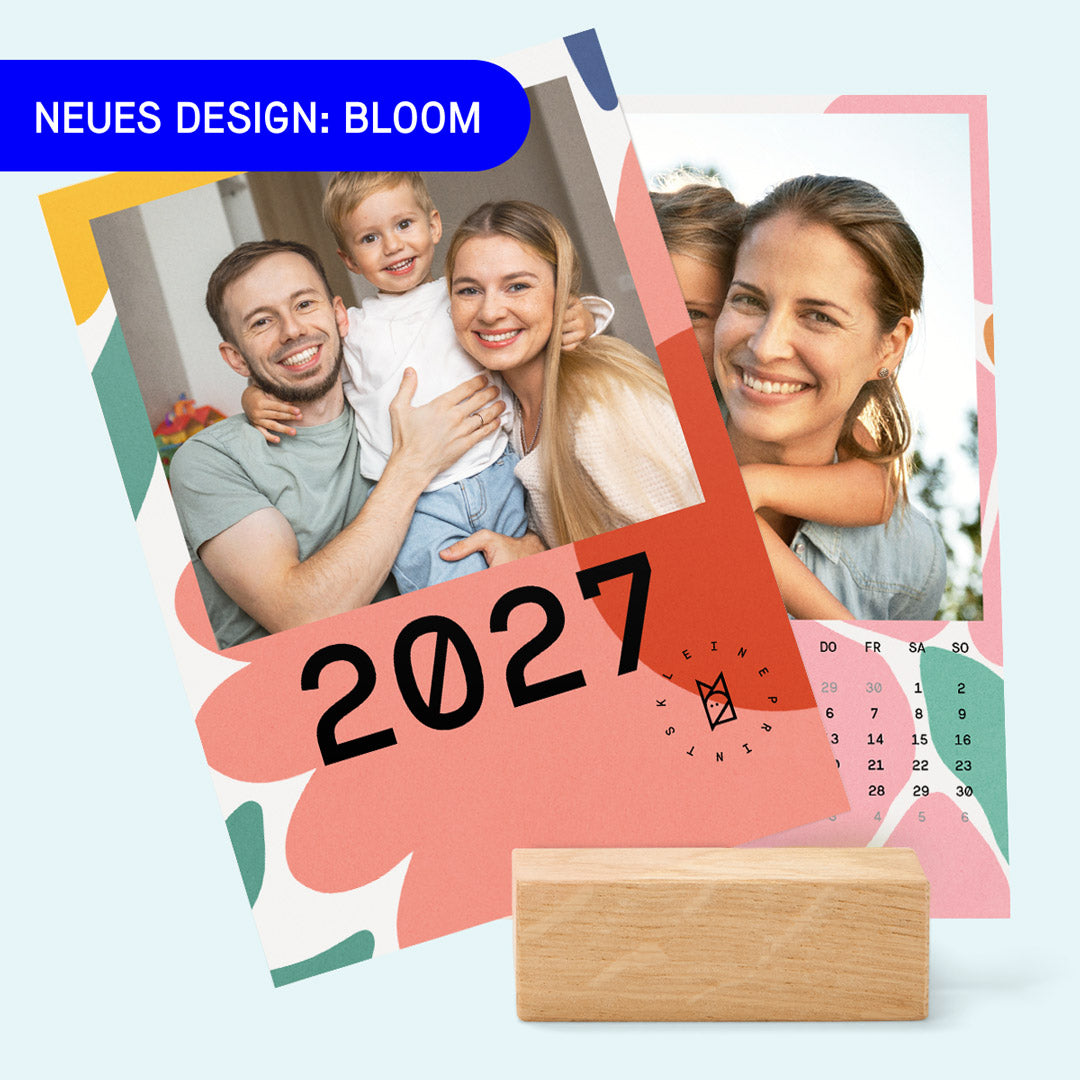Personalisierter Tischkalender