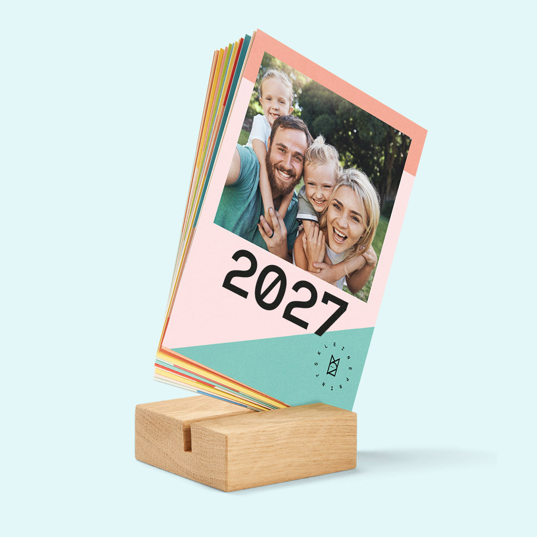 Personalisierter Tischkalender