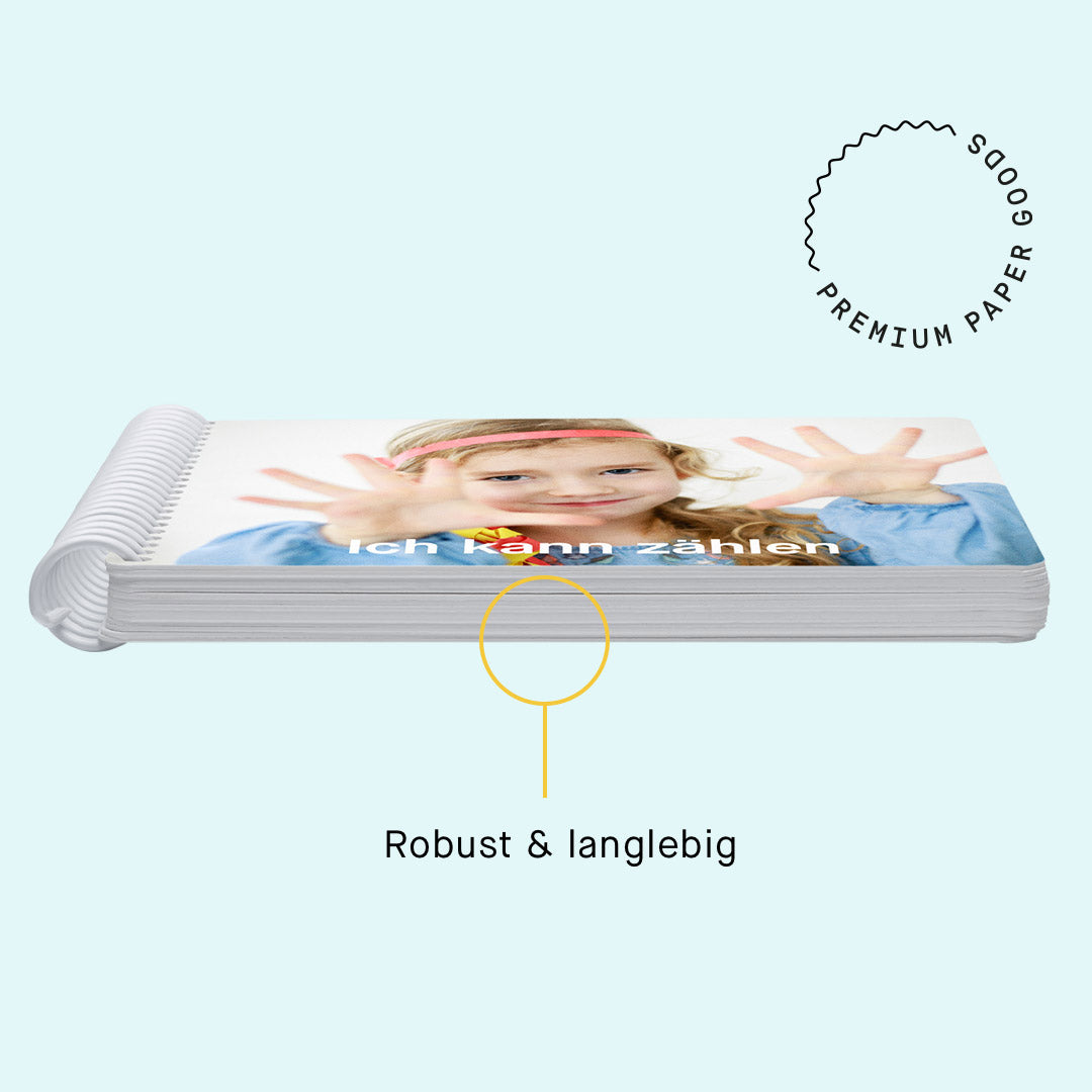 Ich kann zählen: Robustes Fotobuch - Kleine Prints