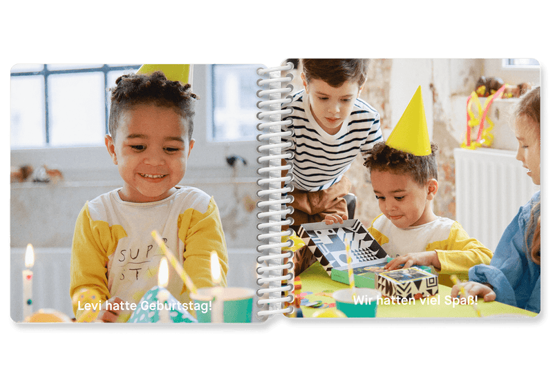 Fotobuch für Kinder — perfektes Geschenk zum Kindergeburtstag von Kleine Prints