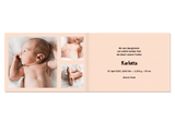 Geburtskarte Pastell von Kleine Prints