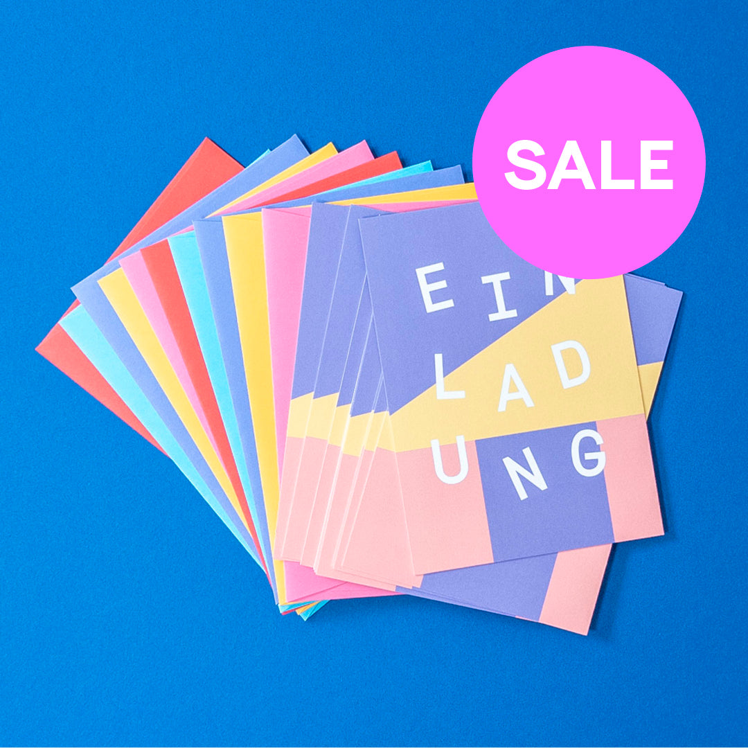 Kartenset EINLADUNGSKARTEN