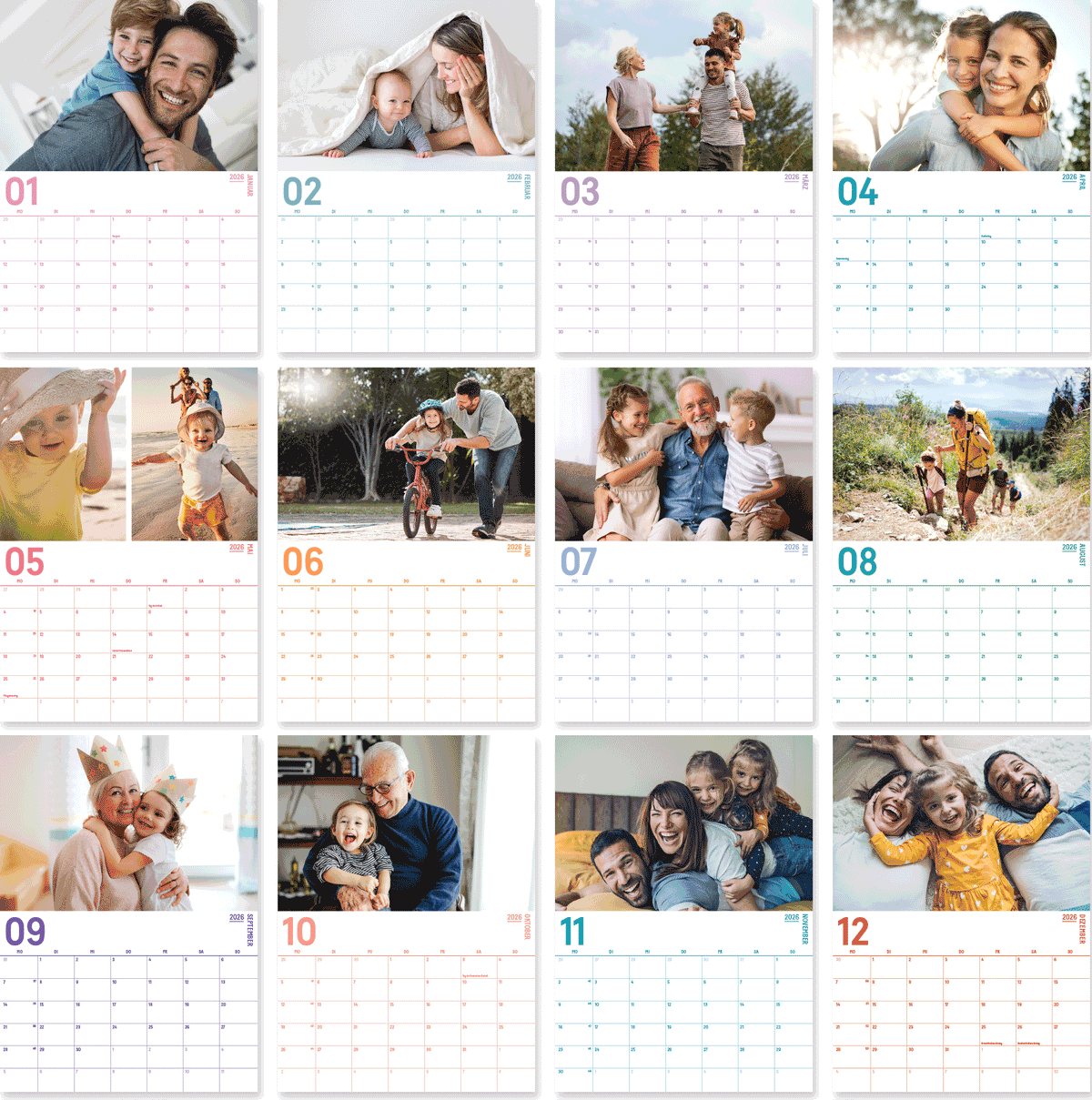 Foto Wandplaner GRID Bild 1