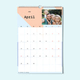 Familienkalender mit Fotos