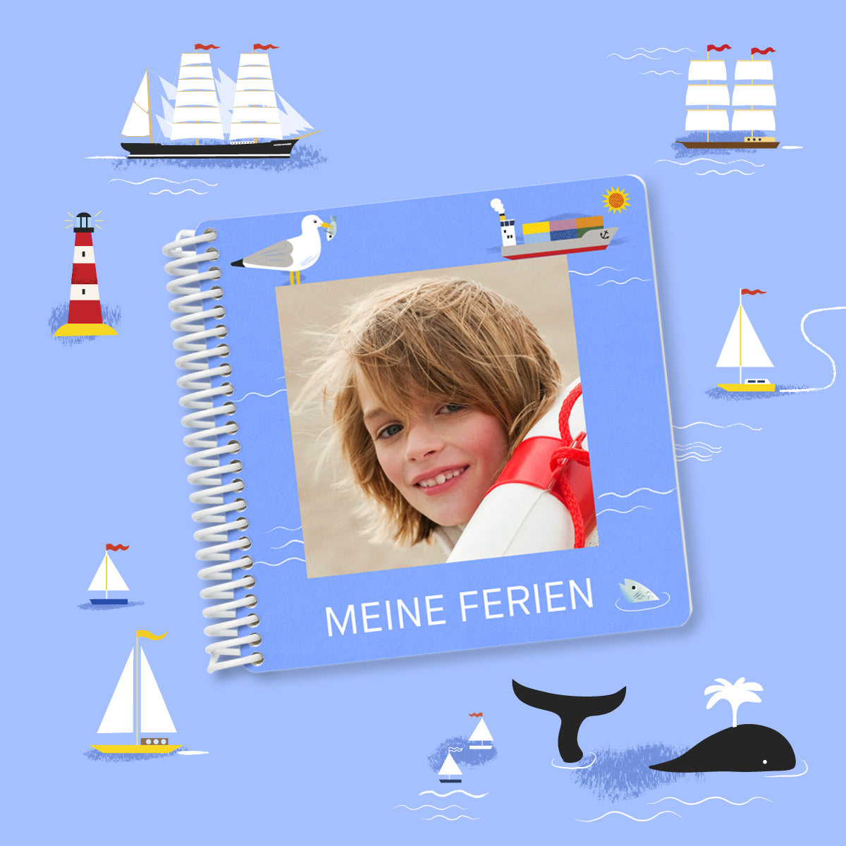 Kinder Fotobuch An der See Bild 1