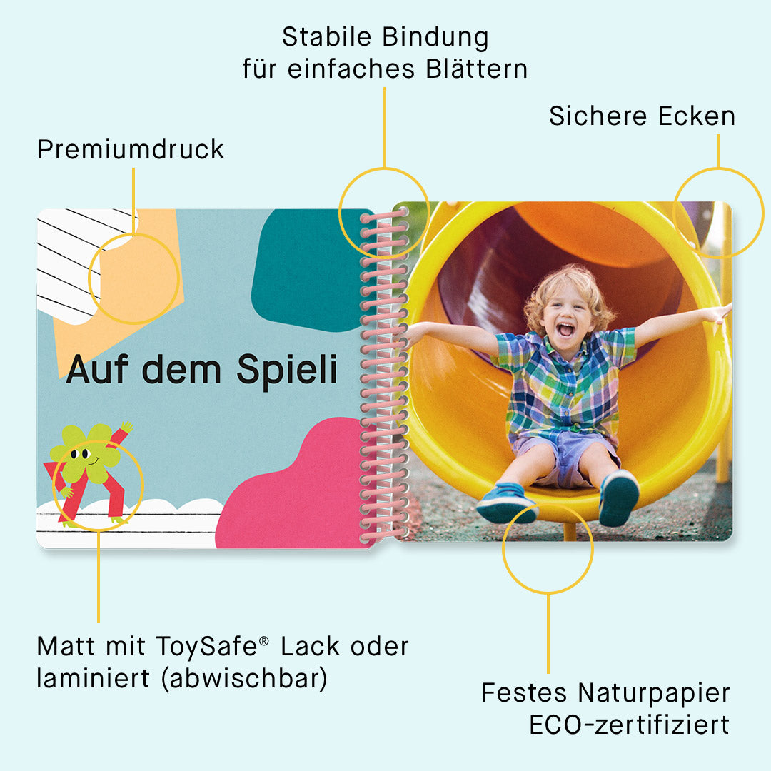 Fotobuch für Kinder Lieblingsstück-Edition "Funky Friends"