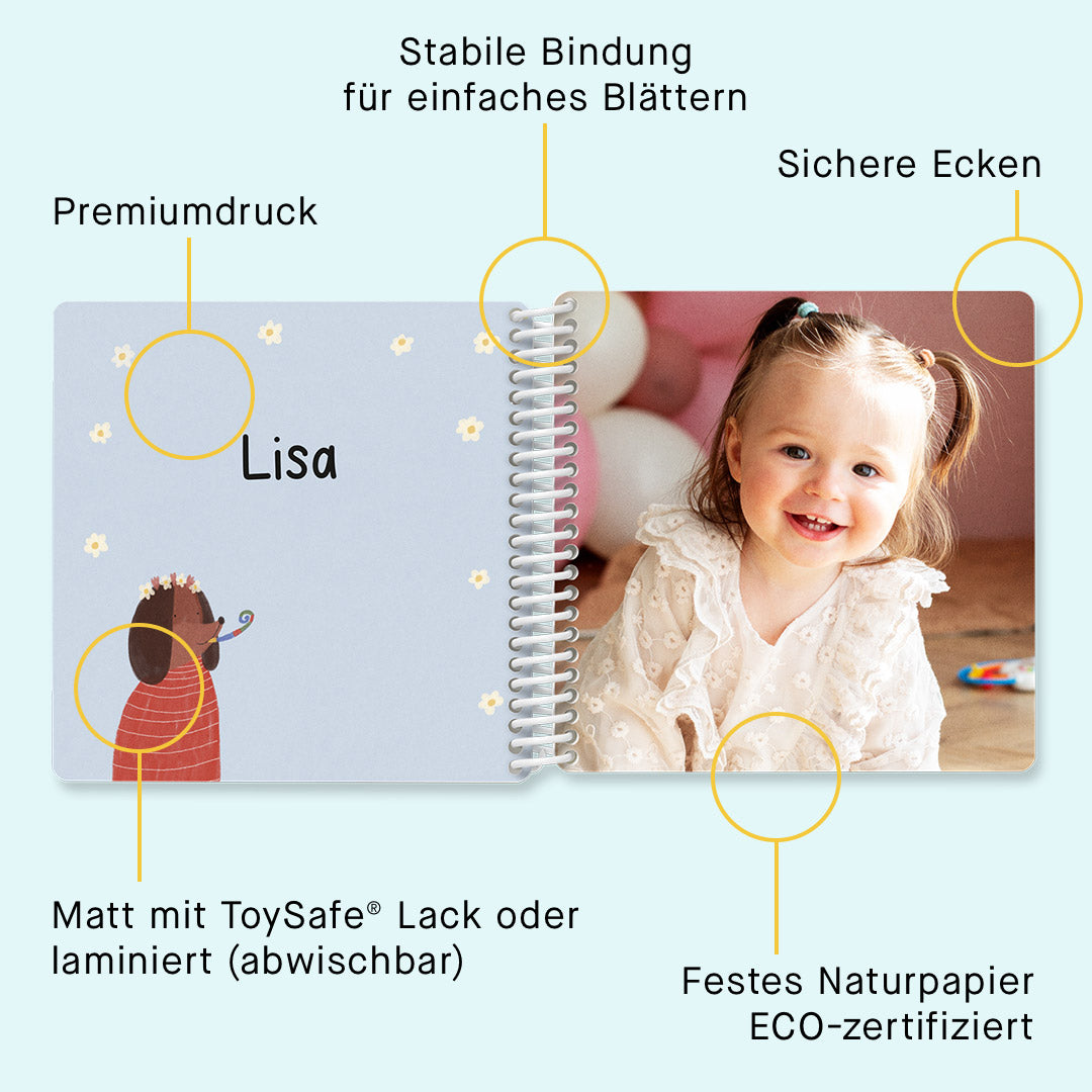 Fotobuch für Kinder Lieblingsstück-Edition "Gretas Schwester Geburtstag"