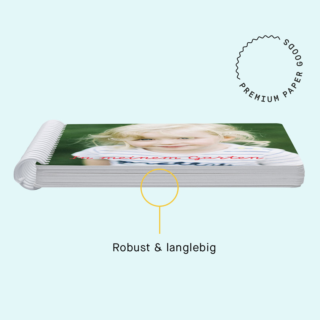 Fotobuch für Kinder Lieblingsstück-Edition "Im Garten"