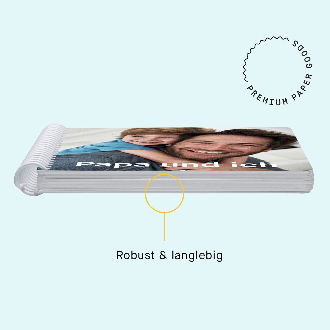 Fotobuch für Kinder "Papa und ich"