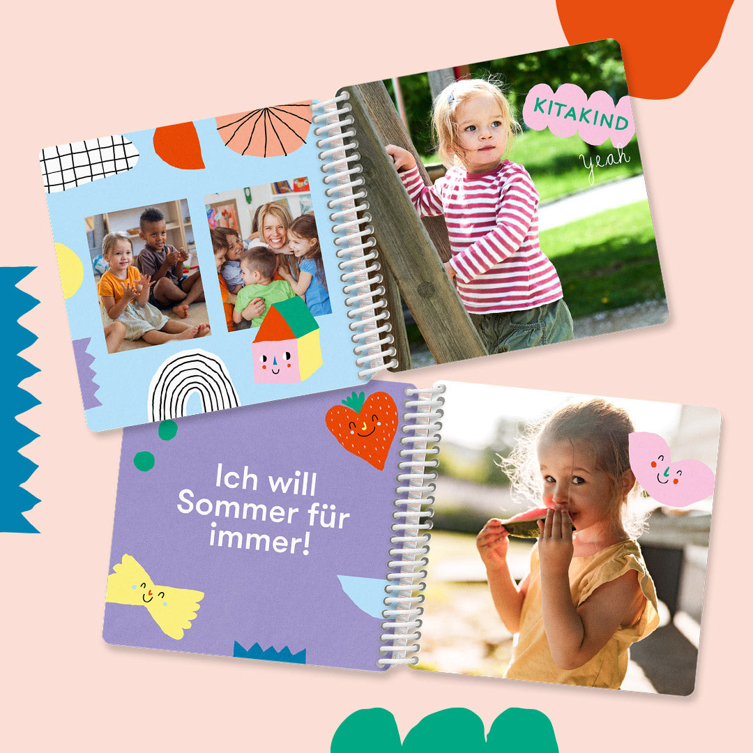 Fotobuch für Kinder Lieblingsstück-Edition "Happy Faces" x UNTER PINIEN
