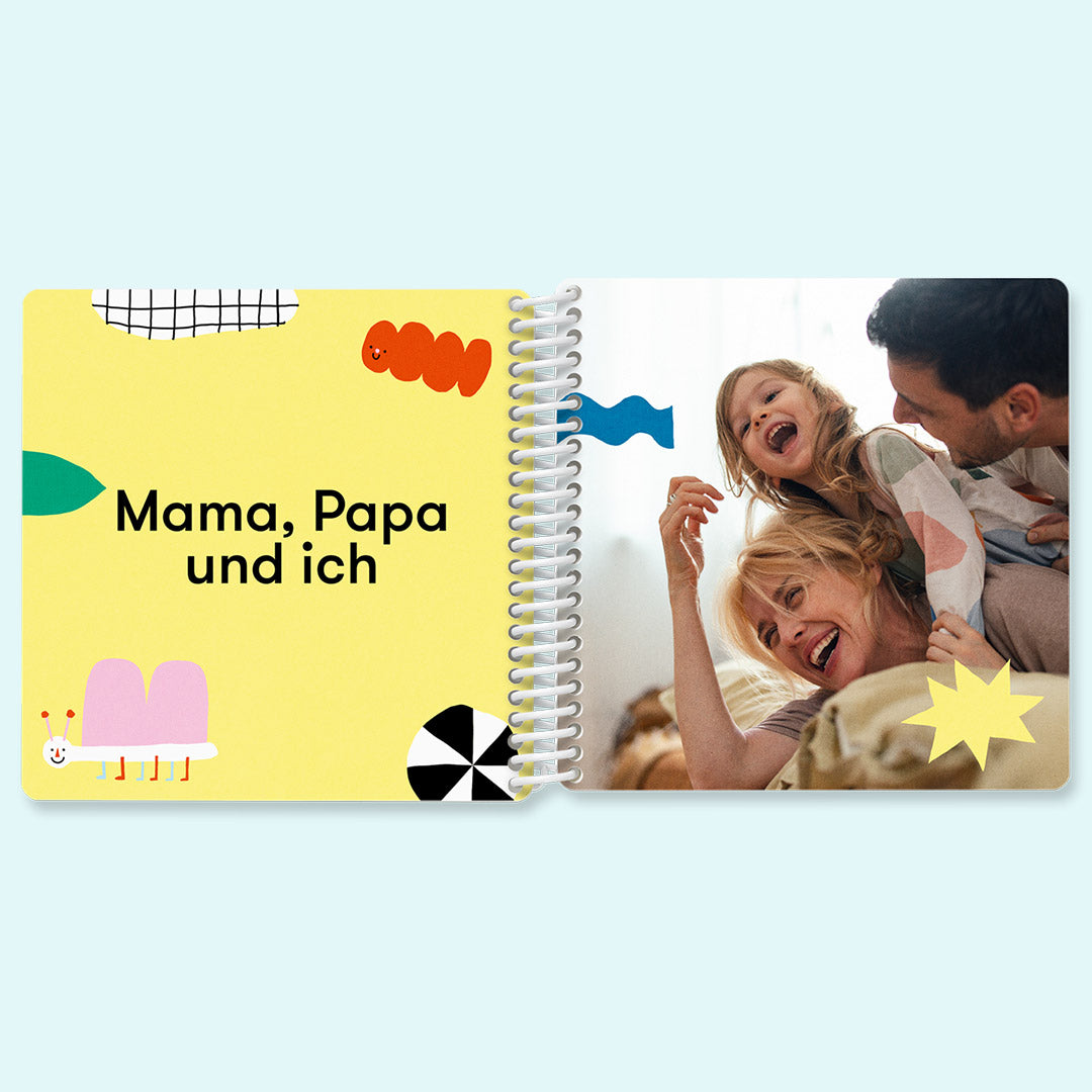 Fotobuch für Kinder Lieblingsstück-Edition "Happy Faces" x UNTER PINIEN