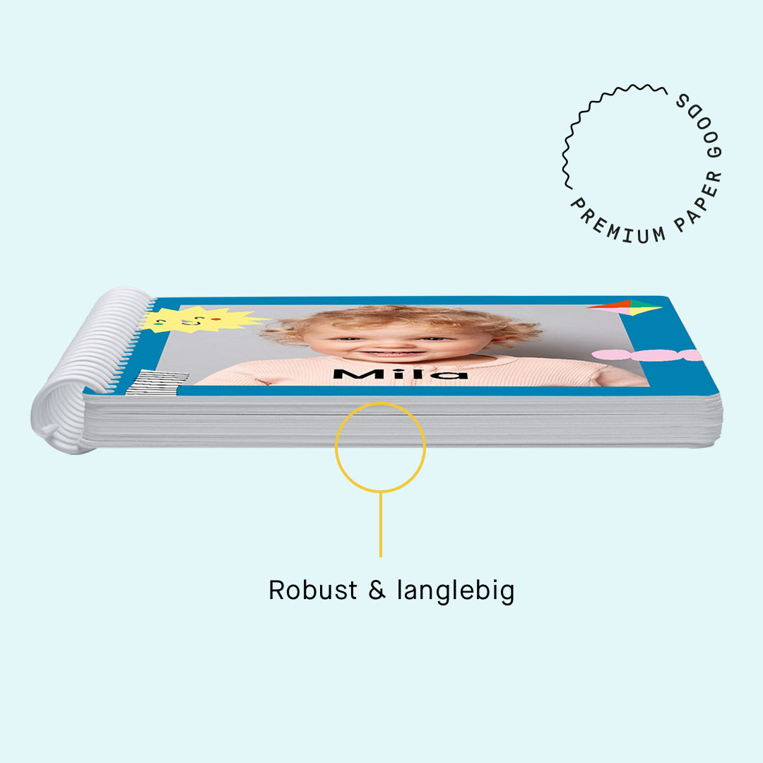 Fotobuch für Kinder Lieblingsstück-Edition "Happy Faces" x UNTER PINIEN