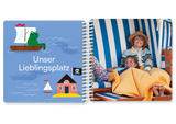 Fotobuch für Kinder maritimes Design mit Schiffen — Kleine Prints