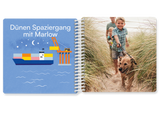 Fotobuch für Kinder mit coolen Hafen Illustrationen von HUMAN EMPIRE — Kleine Prints