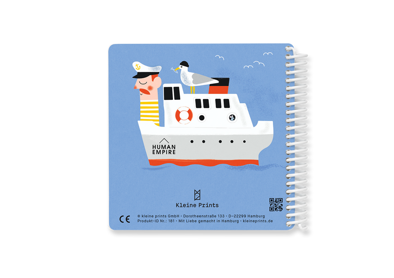 Fotobuch für Kinder im einzigartigen, maritimen Design von HUMAN EMPIRE — Kleine Prints