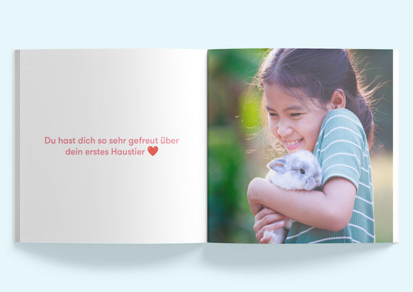 Persönliches Softcover Fotobuch gestalten — Kleine Prints