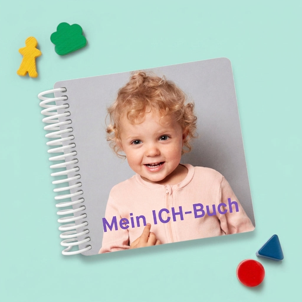 Mein ICH-Buch für Kita-Start, Krippen-Eingewöhnung und Kindergarten — Kleine Prints