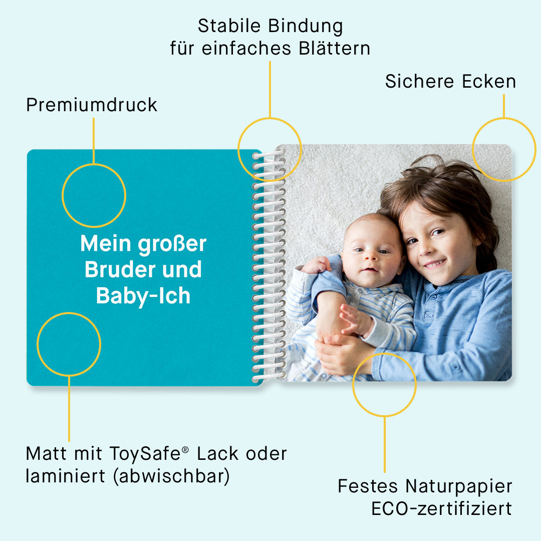 Fotobuch für Kinder "ICH Buch" zum Krippenstart