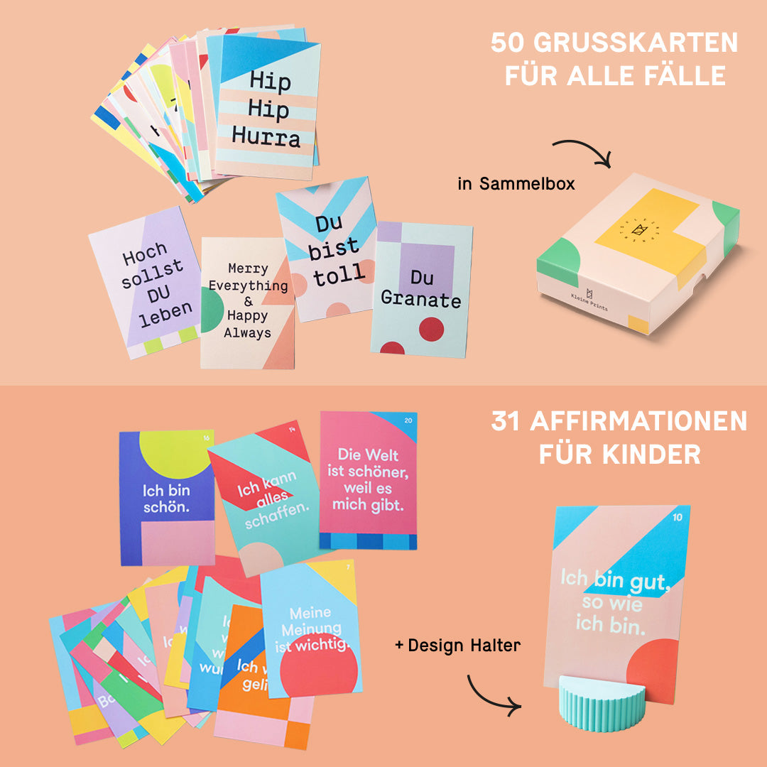 Liebe teilen Set für Groß & Klein
