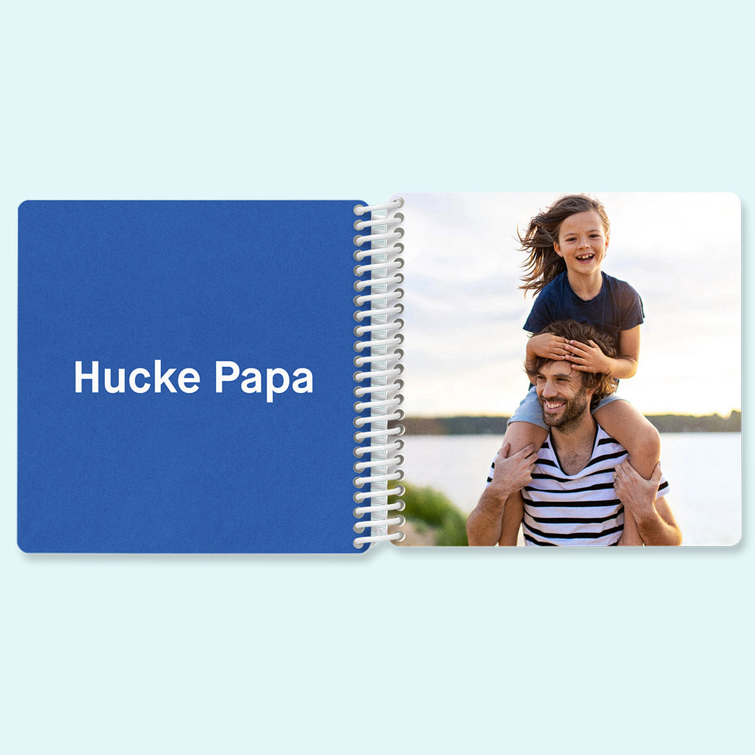 Papa und ich Fotobuch — Das beste Geschenk zum Vatertag von Kleine Prints