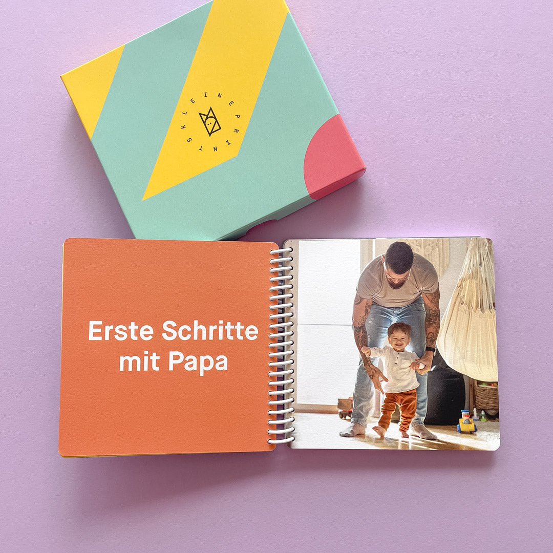 Papa und ich Fotobuch Bild 1