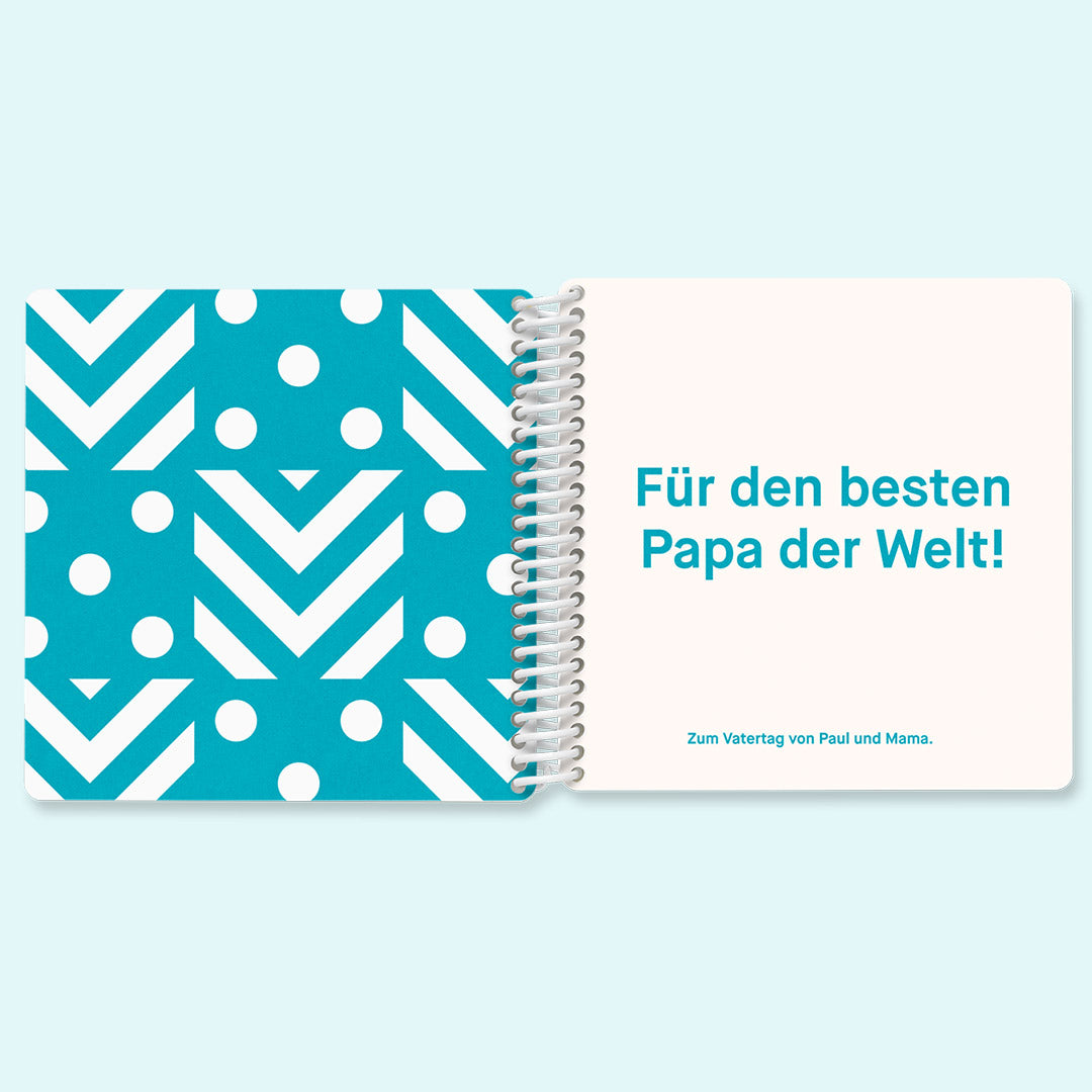 Papa und Ich Fotobuch zum Vatertag — Kleine Prints